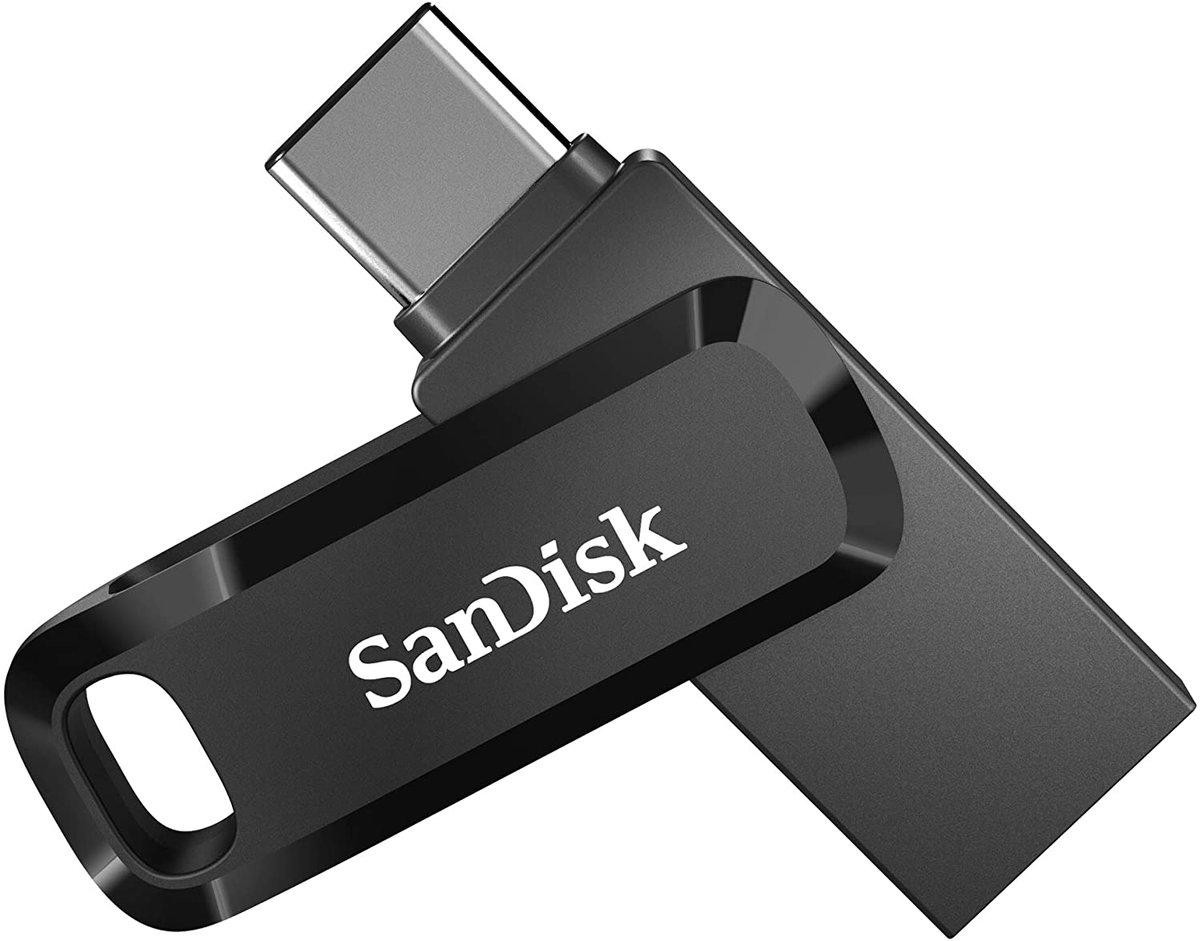 Флеш-память USB SanDisk Ultra Dual Go Type-C 64 Гб (SDDDC3-064G-G46)