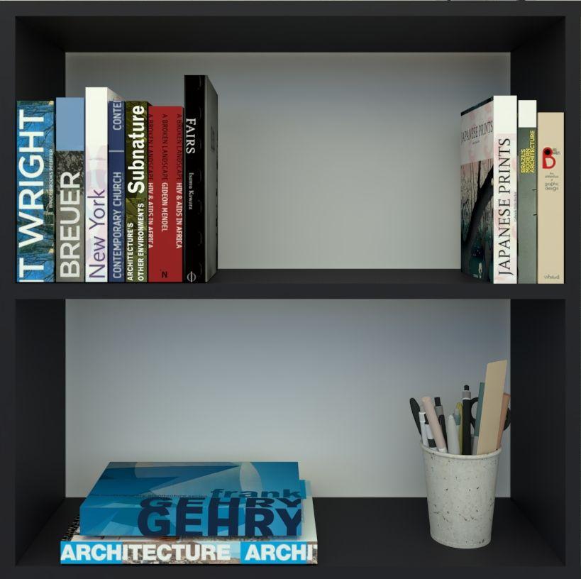 Полка на стену книжная Klick-System ПК-46 Черный Полка на стену книжная Klick-System ПК-46 Черный