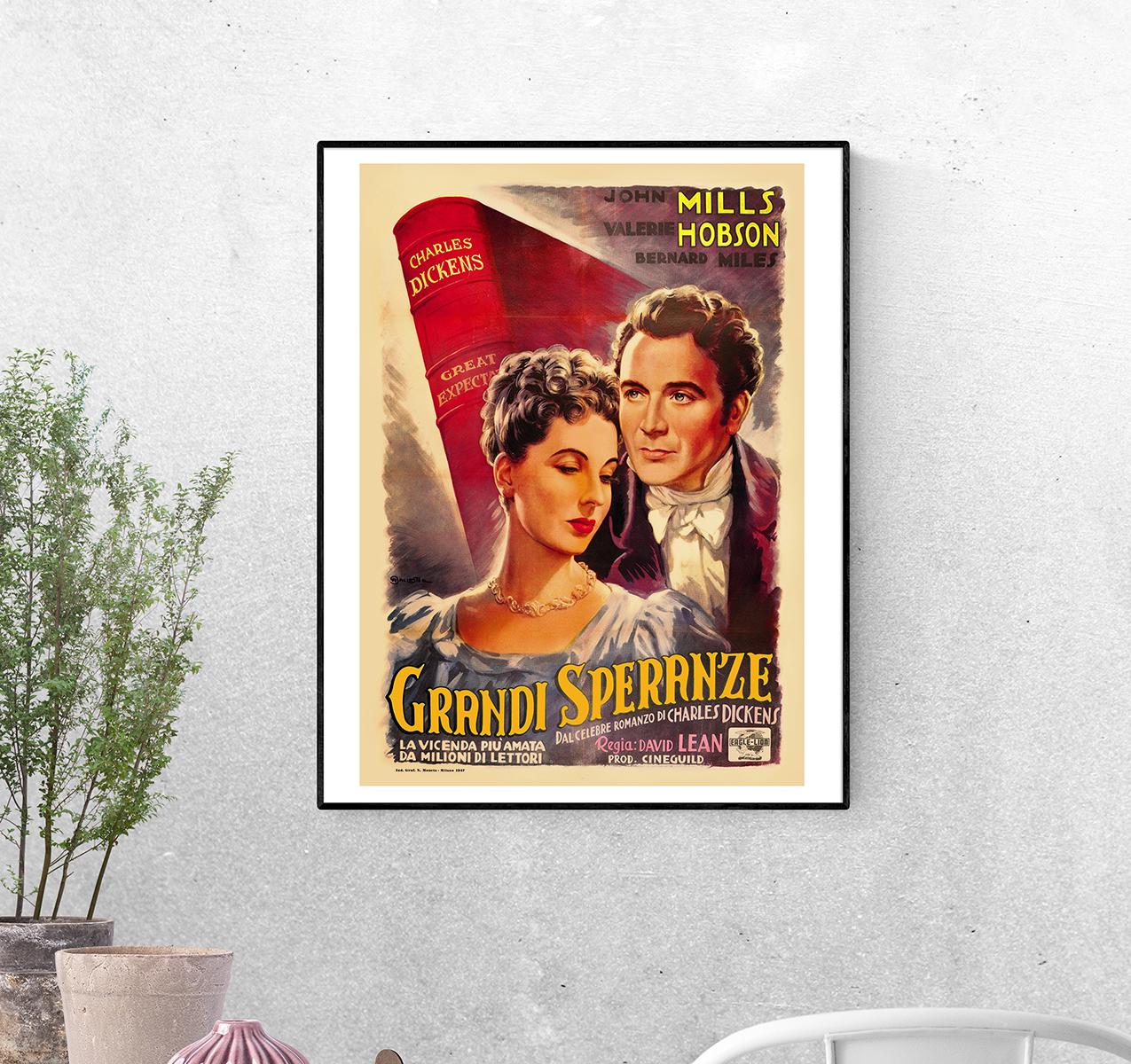 Постер Большие надежды 1946 Художник Ансельмо Баллестер режиссёр Дэвид Лин А-1 (Afisha1857002_Poster)