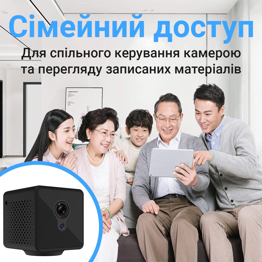 ᐉ WiFi мини камера Camsoy S8 c датчиком движения и ночним видением 1080P