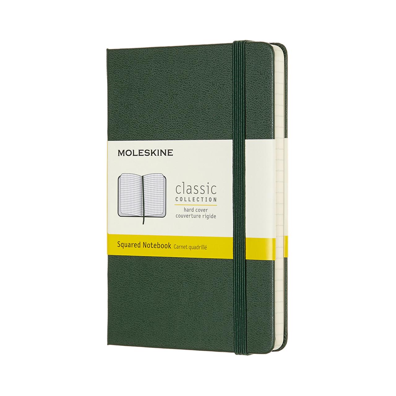 Блокнот Moleskine Classic карманный 9х14 см 192 страницы в клетку миртовый Зеленый