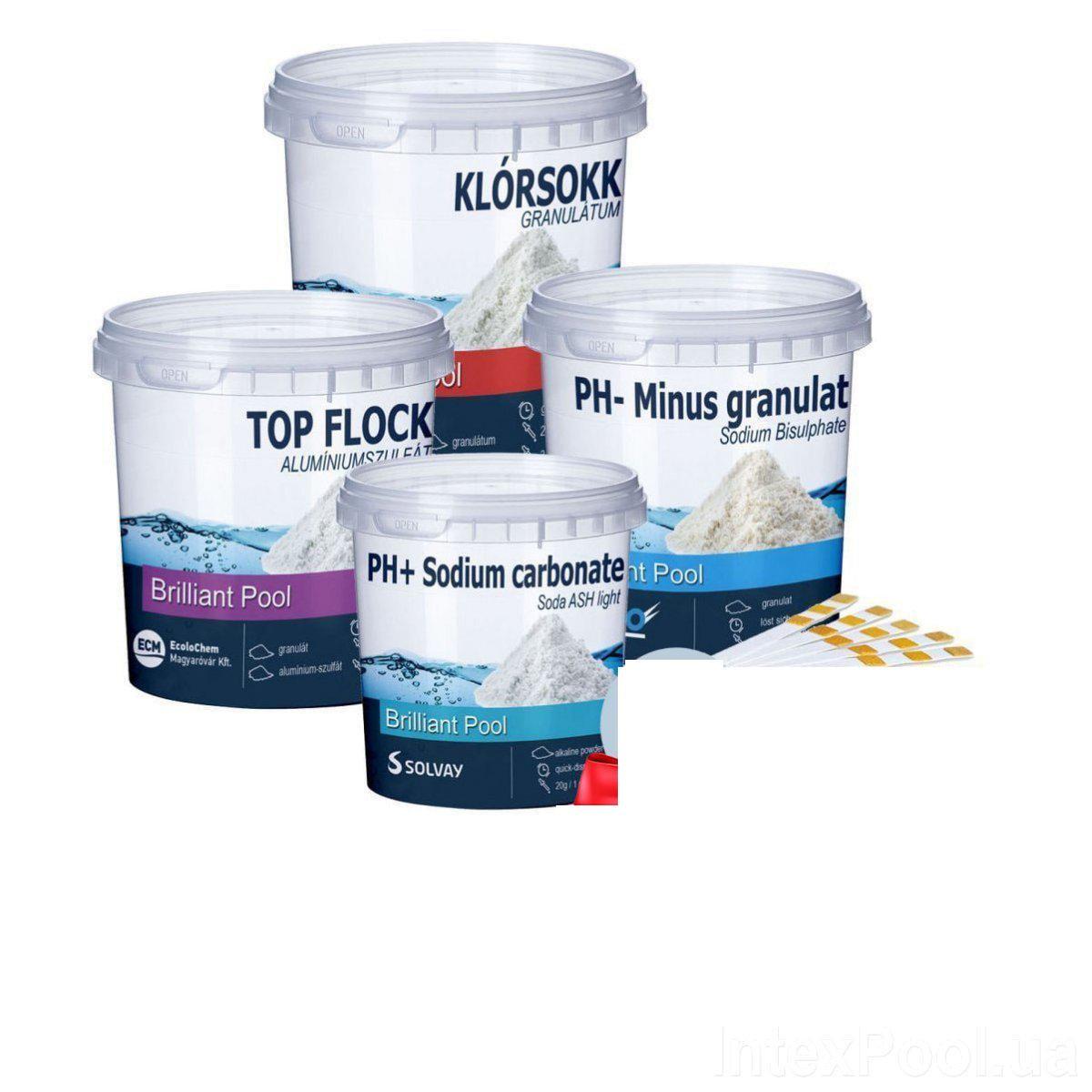 Химия для бассейна IntexPool Аква Аптечка 5в1 (80511)