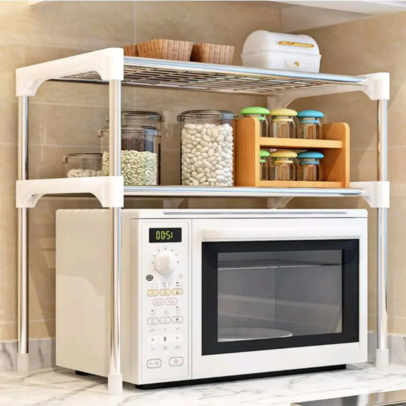 Полка-трансформер для микроволновки и кухонных принадлежностей Multi Function