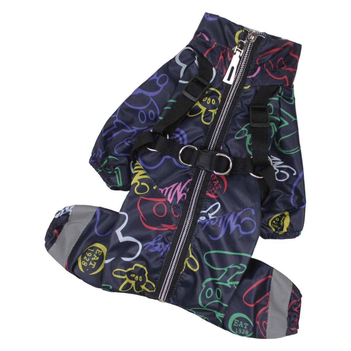 Дощовик для собак з шлеєю Мiккi MS-10 р. 2 (70580091)