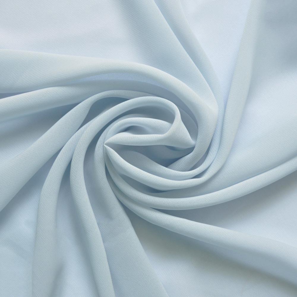 Шифон плательный Sheila Голубо-серый (13734)