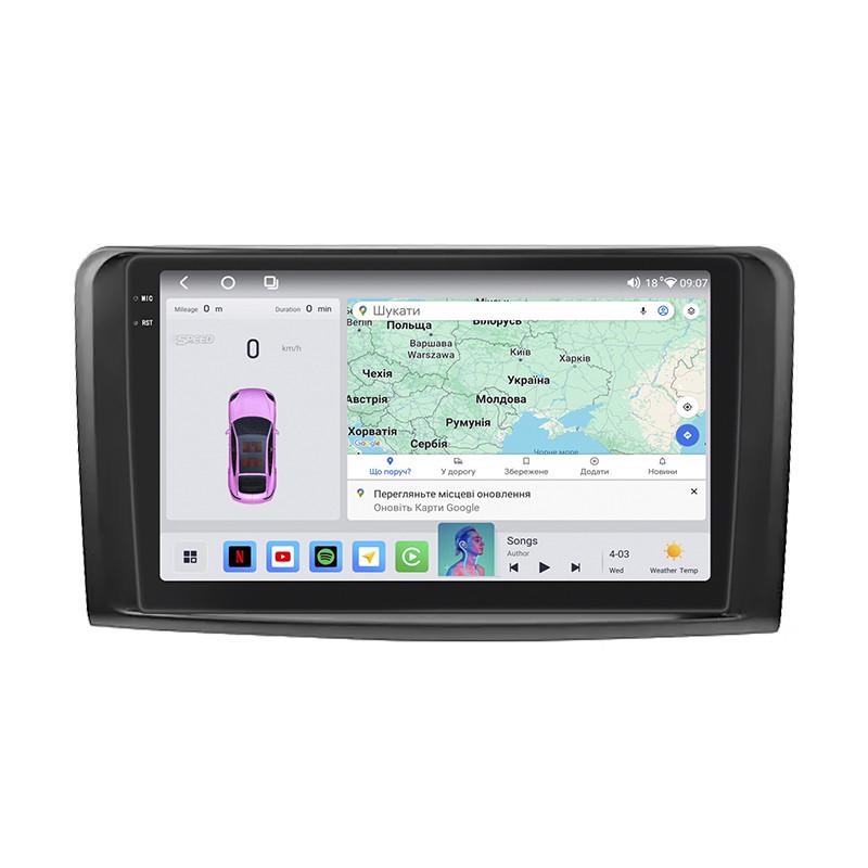 Автомагнитола Lesko для Mercedes-Benz GL-Класс I X164 2006 9" 4/64 QLED CarPlay 4G Wi-Fi GPS 360