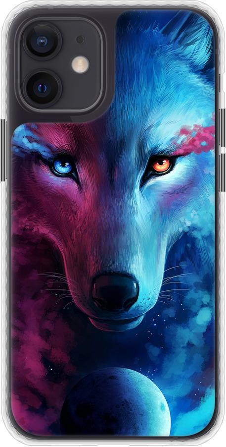 Чехол на iPhone 12 Mini Арт-волк (3999pc-2071-42517) Чехол на iPhone 12 Mini Арт-волк (3999pc-2071-42517)