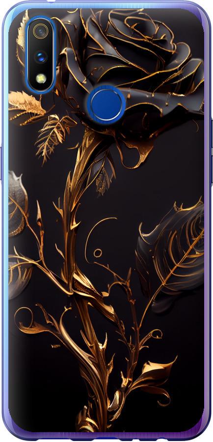 Чохол на Realme 3 Pro Троянда 3 (5552u-1863-42517)