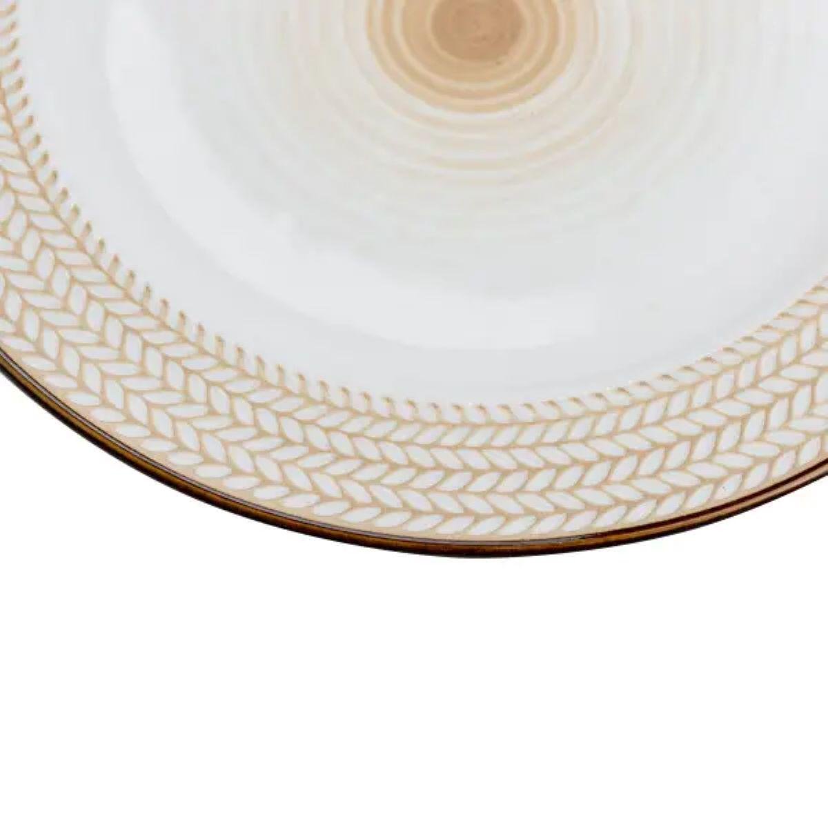 Тарілка сервірувальна плоска керамічна 26 см (4650) - фото 2 Тарілка сервірувальна плоска керамічна 26 см (4650) - фото 2