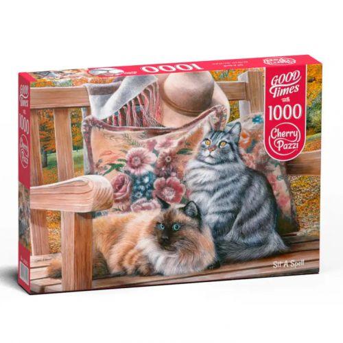 Пазли Котячі посиденьки 1000 елементів (3070940312)