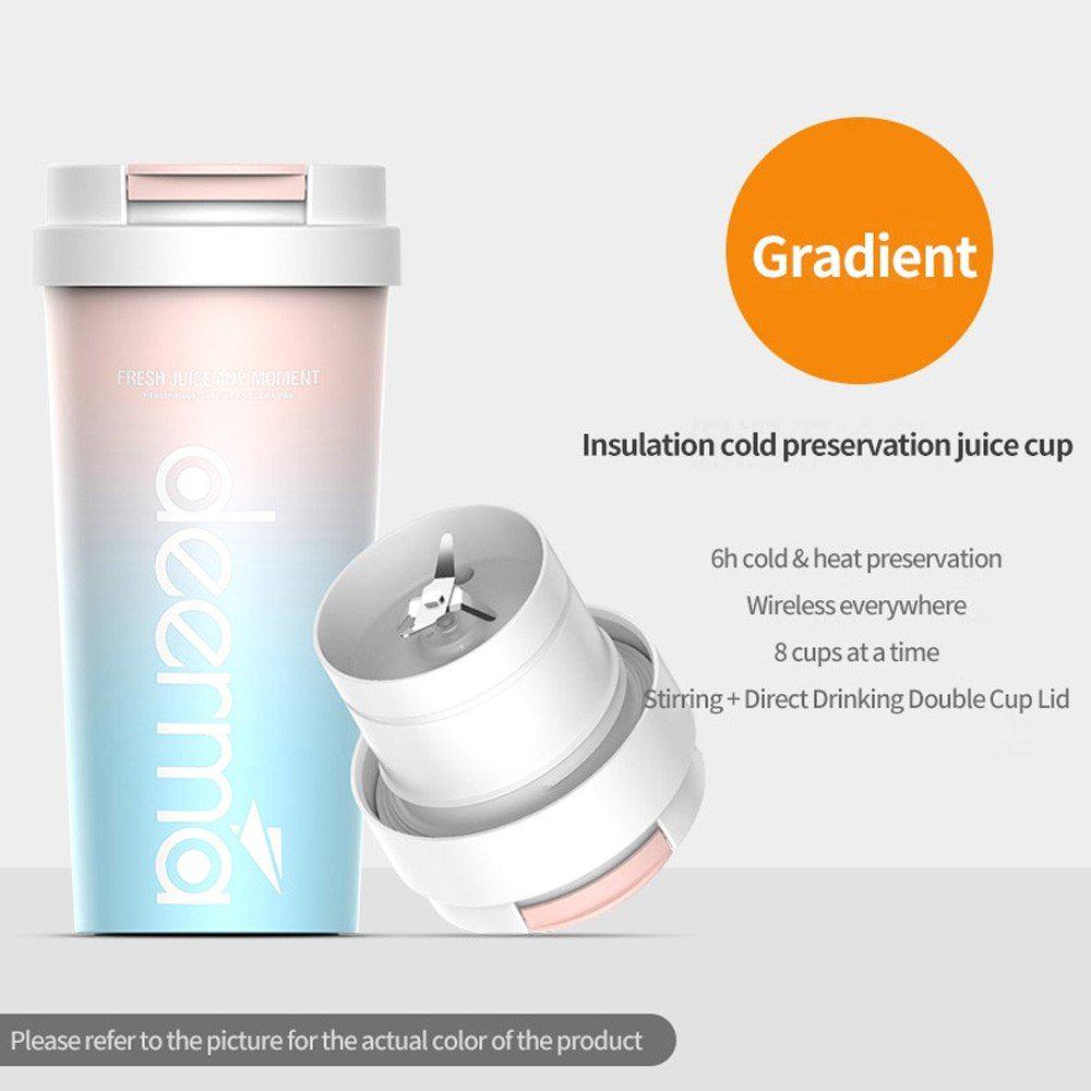 Фитнес-блендер Deerma Insulation Juice Cup (DEM-NU90) - фото 6 Фитнес-блендер Deerma Insulation Juice Cup (DEM-NU90) - фото 6