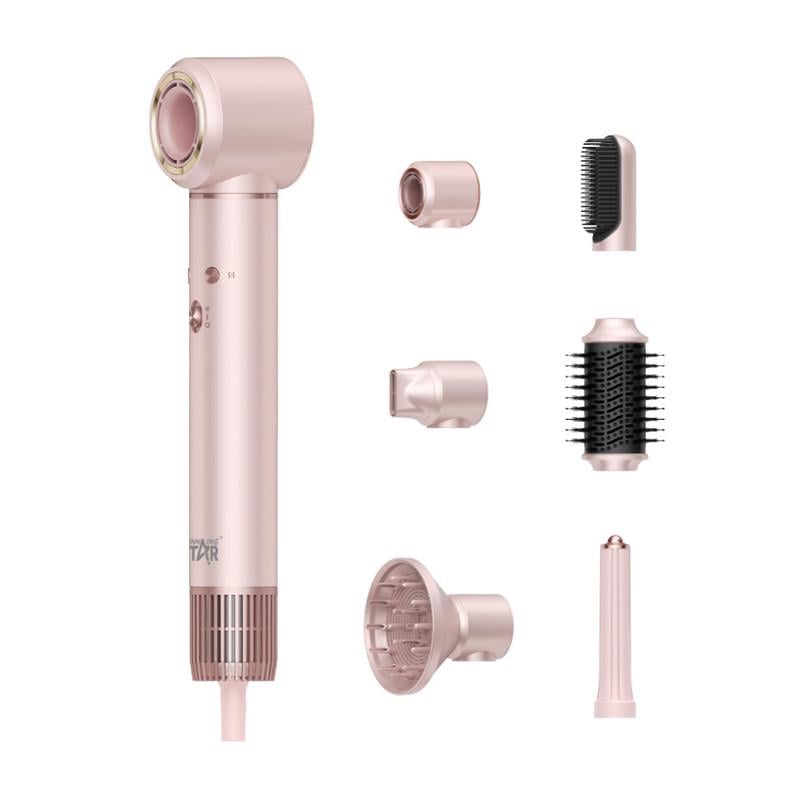 Фен-стайлер для волосся Winningstar ST-5739 6in1 1300W Pink (33558888) Фен-стайлер для волосся Winningstar ST-5739 6in1 1300W Pink (33558888)