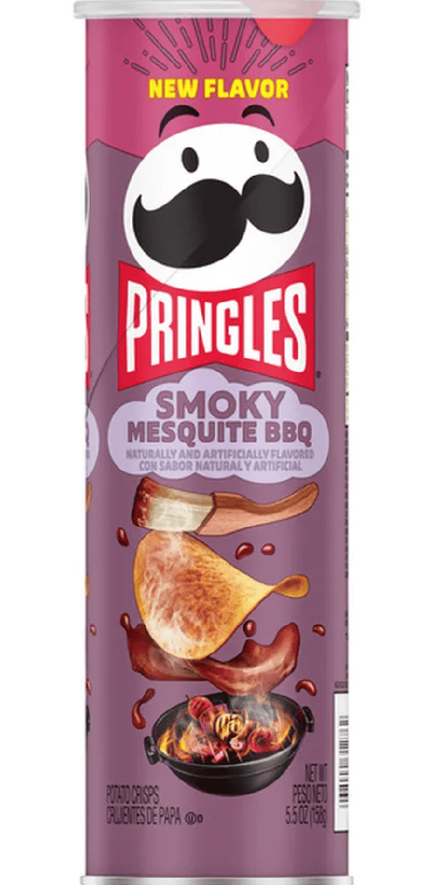 Чипсы Pringles Smoky Mesquite BBQ 155 г (2840741834)