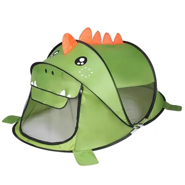 Намет ігровий для дітей LUGI Діно із переносною сумкою 180х95х80 см Зелений (147-107- HP-S-3NDGR)