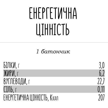 Сет батончиків Insta Food мигдаль вишня чиа 20 шт. 40 г (4434003131) - фото 4