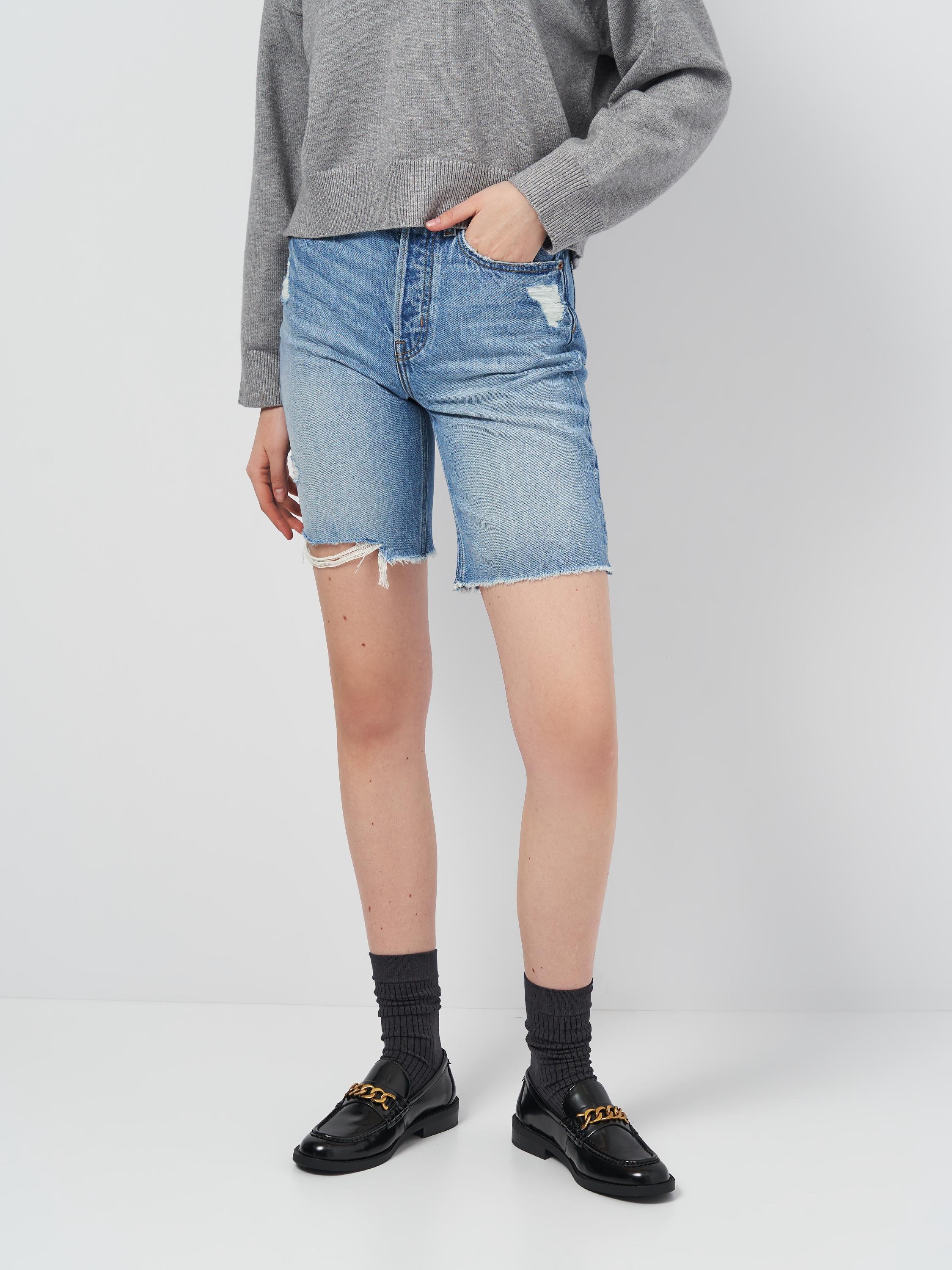 Шорты джинсовые р. 34 Синий вымытый (3990602arl) Шорты джинсовые р. 34 Синий вымытый (3990602arl)