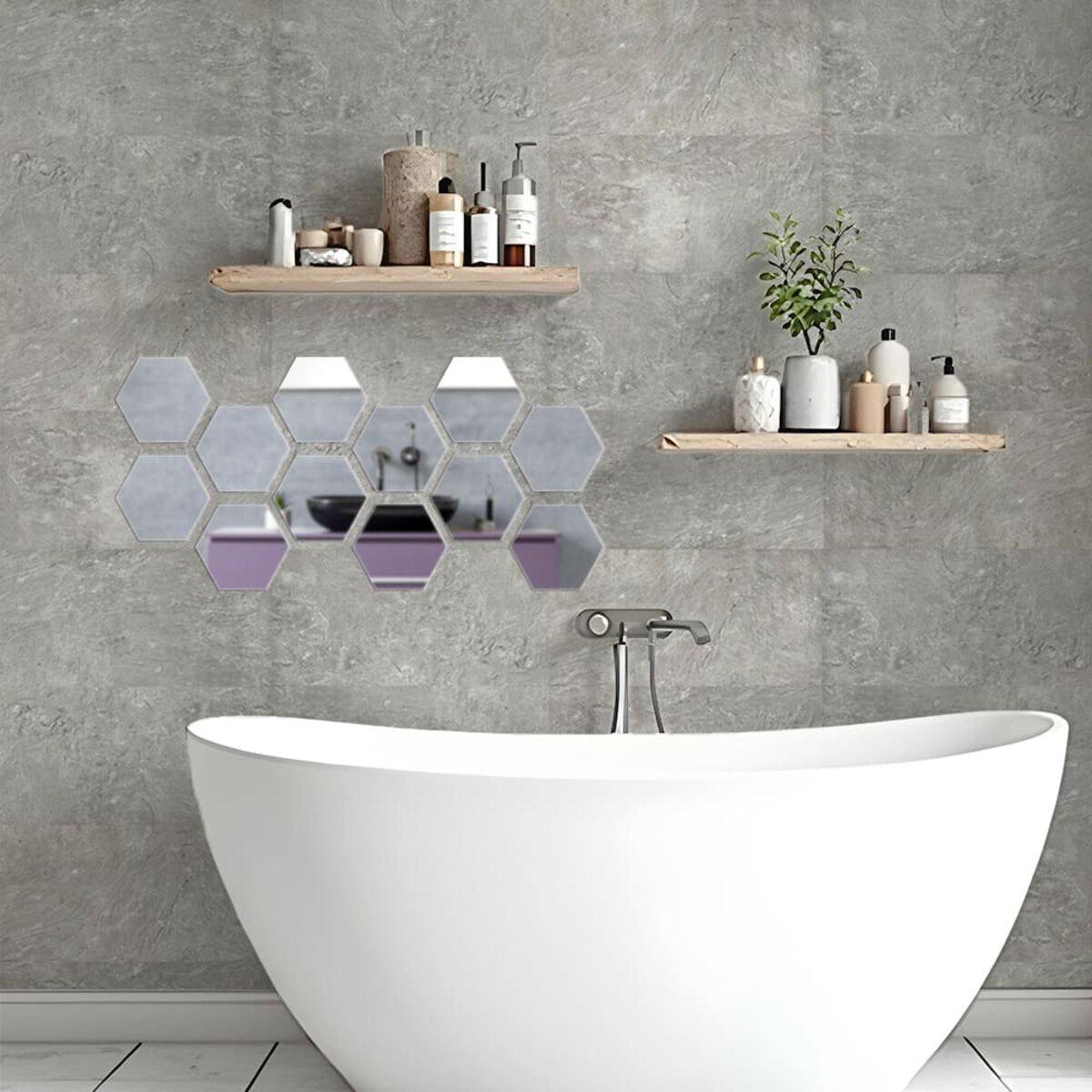 Набор зеркальный элементов AcryLux Silver 125x105 мм 12 шт. D (SW-00002513)