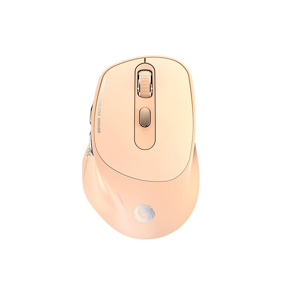 Мышка аккумуляторная беспроводная Duohao M16 Bluetooth 5.0/3.0 USB 2,4 Гц Бежевый Мышка аккумуляторная беспроводная Duohao M16 Bluetooth 5.0/3.0 USB 2,4 Гц Бежевый