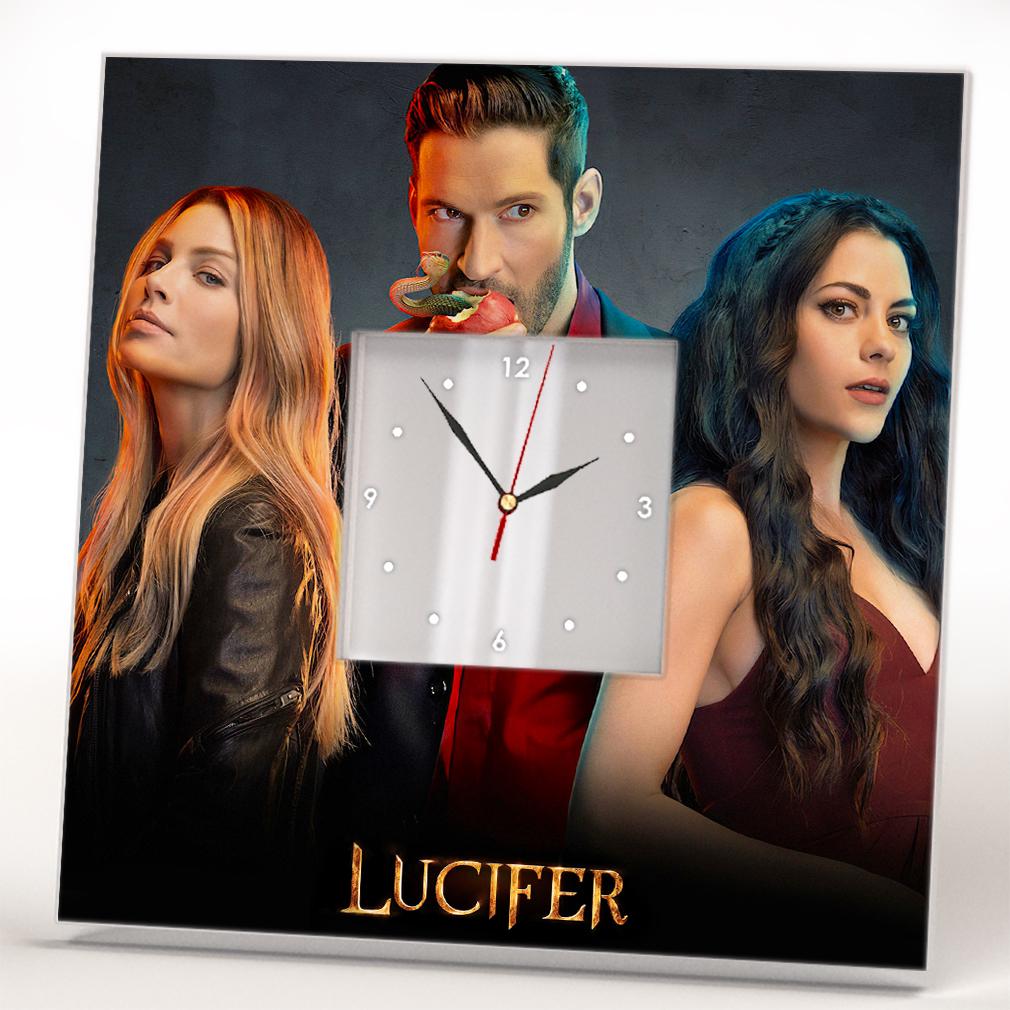 Часы "Люцифер" 260x260 мм (C04592) Часы "Люцифер" 260x260 мм (C04592)