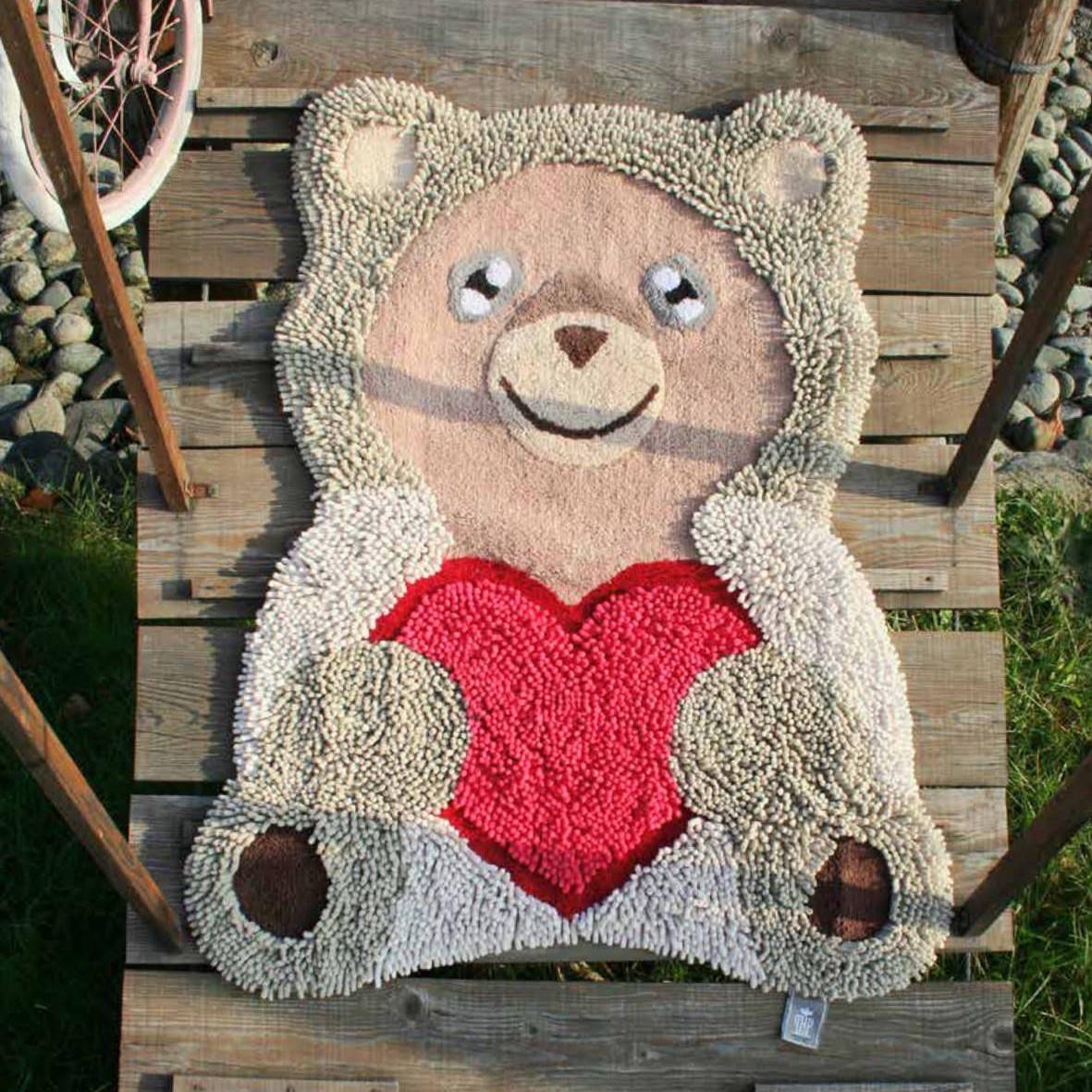 Коврик для ванной комнаты PHP Teddy Beige 85x105 см Бежевый (8558802) - фото 4