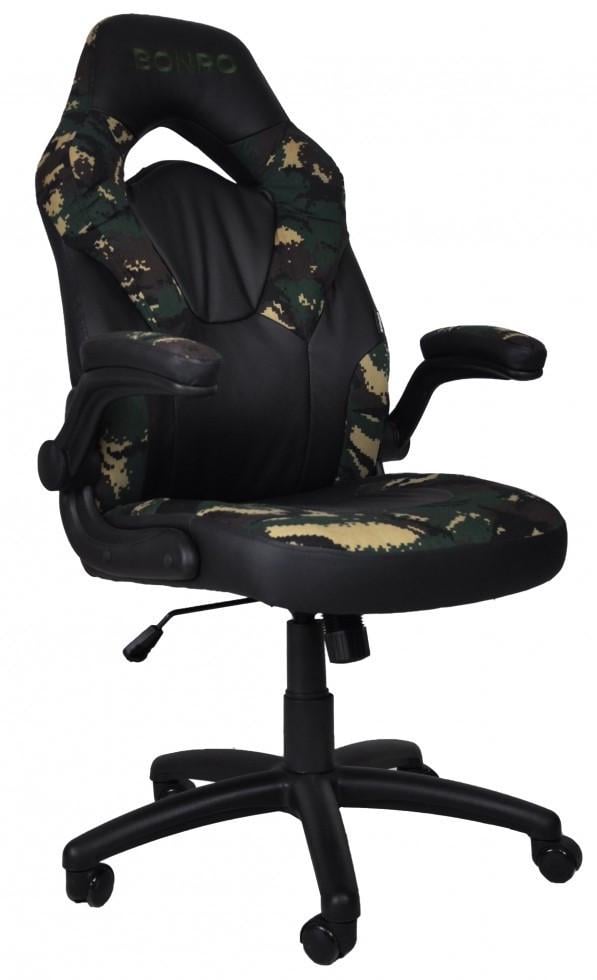 Кресло офисное Bonro B-2064 Черный Камуфляж