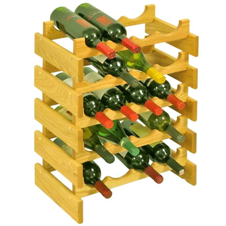 Полка для вина настольная Баркер 20 Карри (Впс-203403)