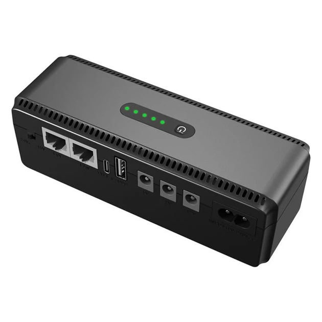 Бесперебойник UPS для wi-fi роутера Mini DC UPS 12000mAh/18W - фото 2