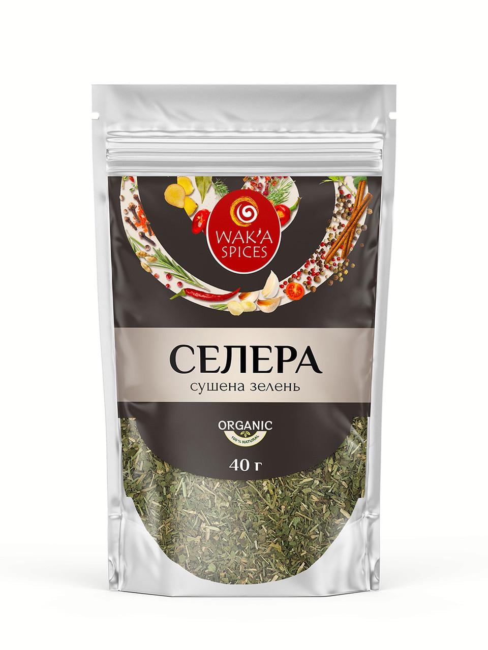 Сельдерей сушеный зелень WAK`A 40 г (2250575933)
