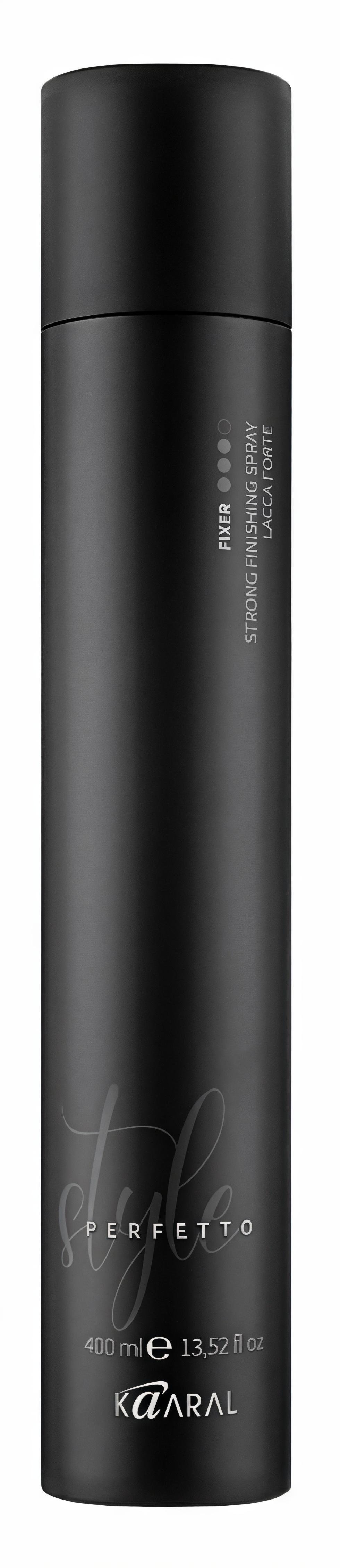 Защитный лак для волос сильной фиксации Kaaral Style Perfetto Fixer Strong Finishing Spray 400 мл