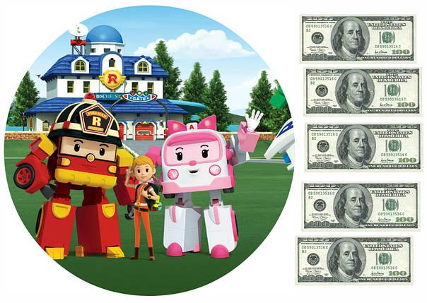 Картинка на торт вафельная Робокар Поли 3 (5953) Картинка на торт вафельная Робокар Поли 3 (5953)