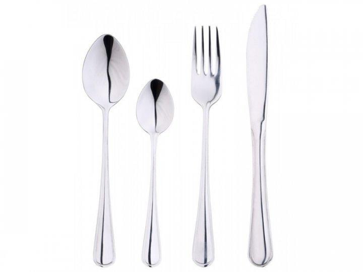 Столовый набор на 6 персон 24 предмета из нержавеющей стали Benson BN 457