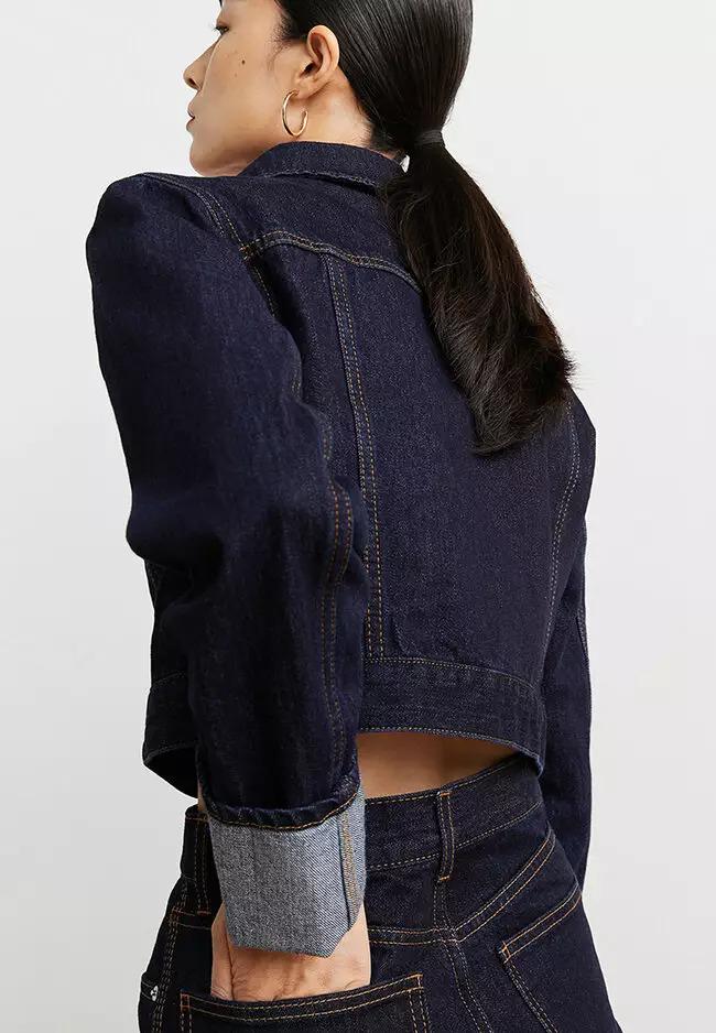 Жакет джинсовий XS Темно-синій (1051893ral) - фото 4