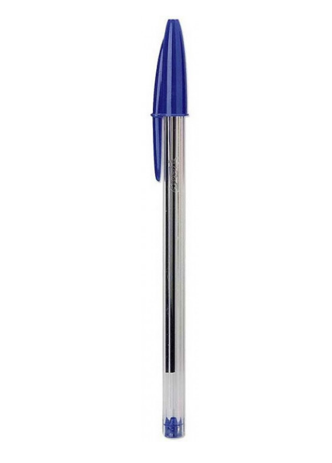 Ручка кулькова синя BIC Cristal (2 419)