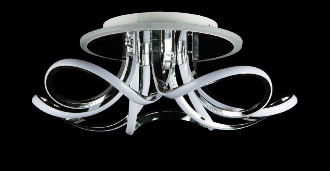 Світлодіодна люстра L78586/5 LED CR Білий/Хром (AN000112)