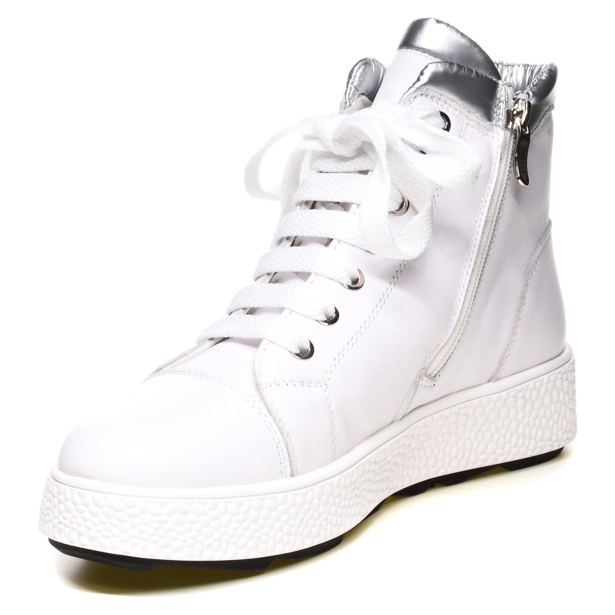 Ботинки зимние женские Palazzo Doro р. 36 Белый/Серебро (013426-36) - фото 3 Ботинки зимние женские Palazzo Doro р. 36 Белый/Серебро (013426-36) - фото 3