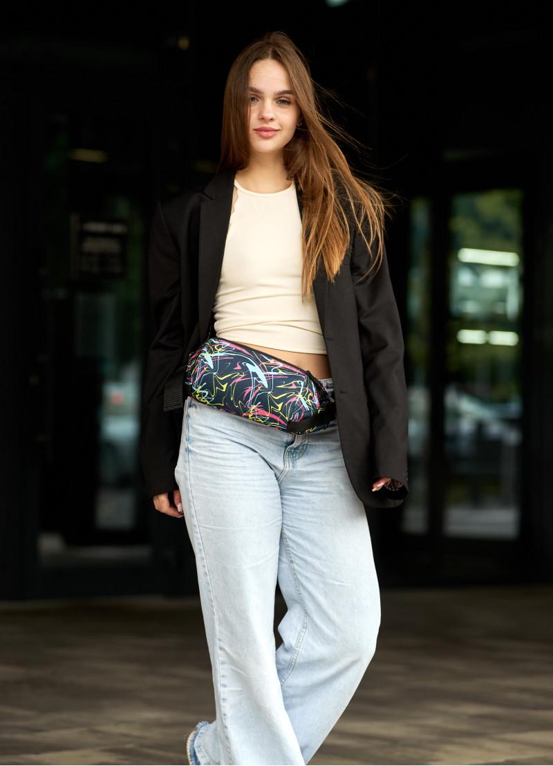 Поясная сумка бананка Sambag HOLSTER MSH ABSTRACT 36x14x4 см (87118707) - фото 6