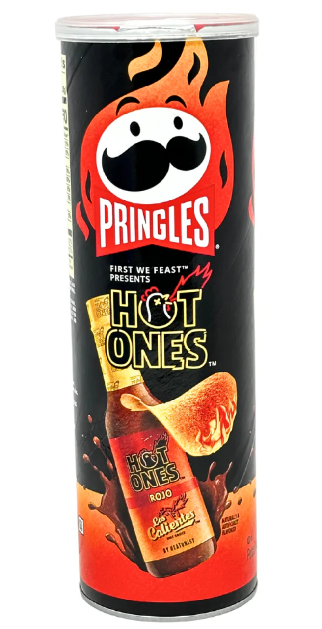 Чипсы Pringles Hot Ones Los Calientes Rojo 156 г (2548353171)