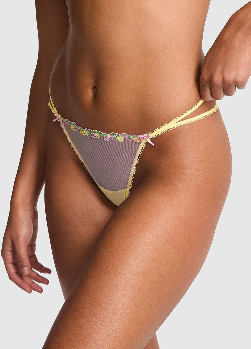 Трусики Victoria's Secret L Желтый (3600000425301QBFL) Трусики Victoria's Secret L Желтый (3600000425301QBFL)