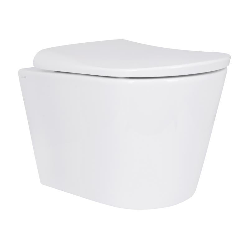 Унитаз подвесной Qtap Scorpio ML Ultra Quiet с сиденьем Soft-close MagLock 490x365x325 мм White (QTSCOML26W49622)