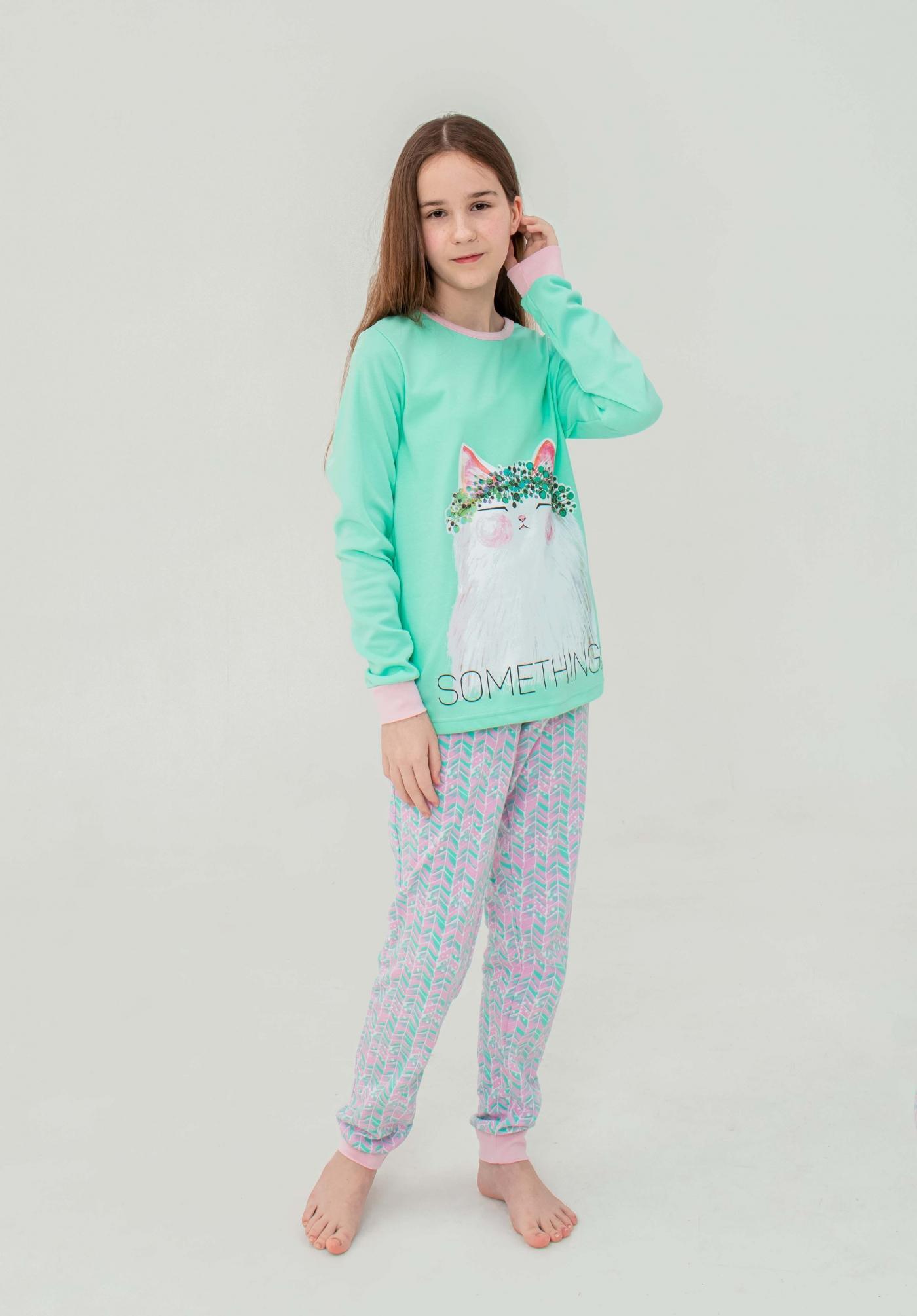 Пижама Smil 158 см Мятный рисунок (104726)