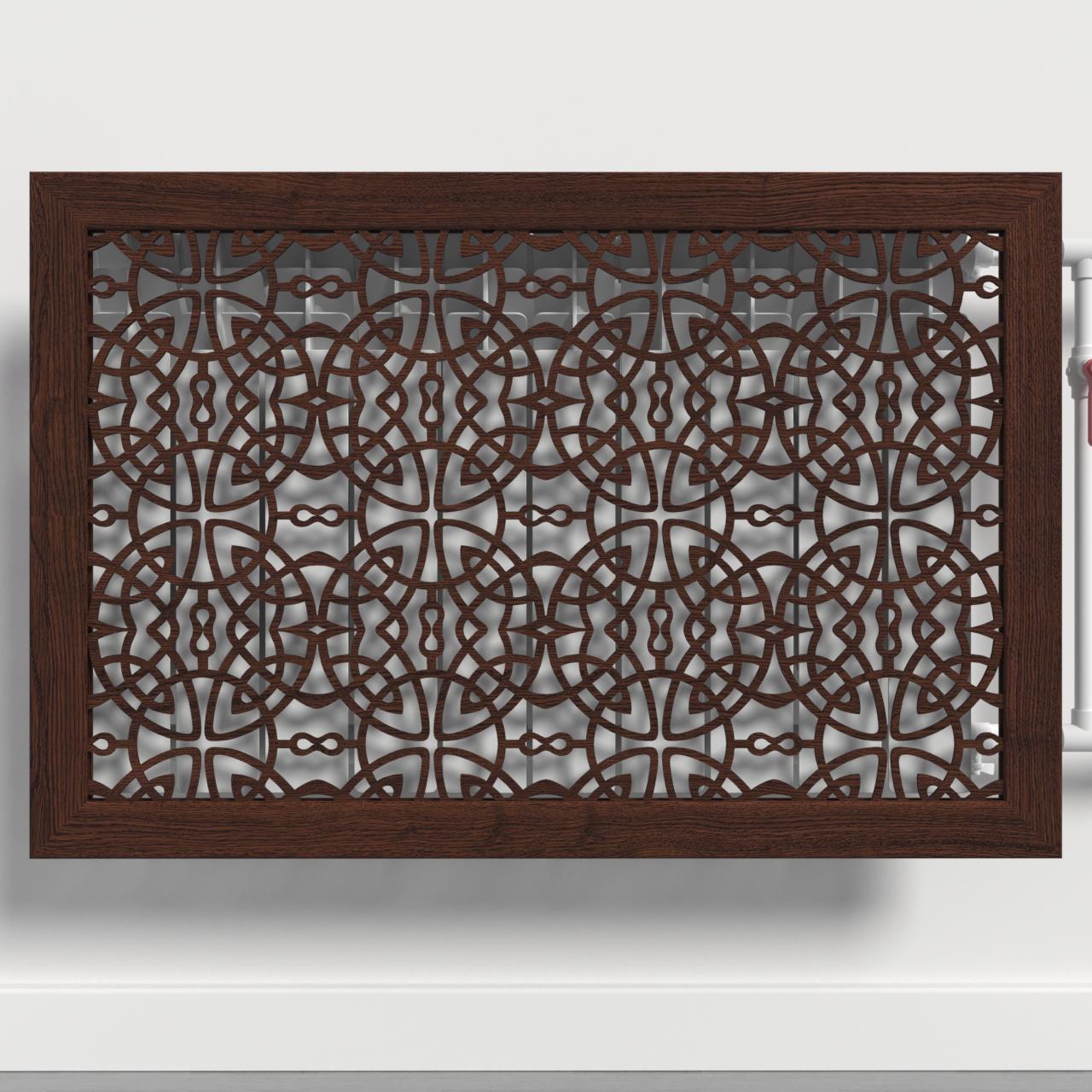 Решетка-экран на батарею SMARTWOOD 900 мм Венге (R20153110)