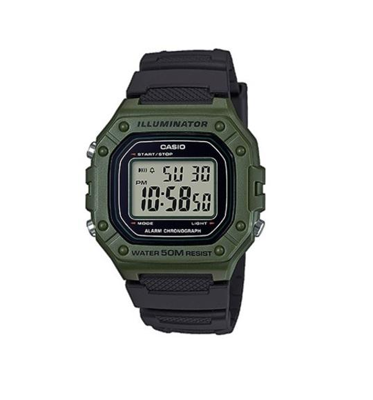 Годинник чоловічий Casio W-218H-3AVCF (006) - фото 1