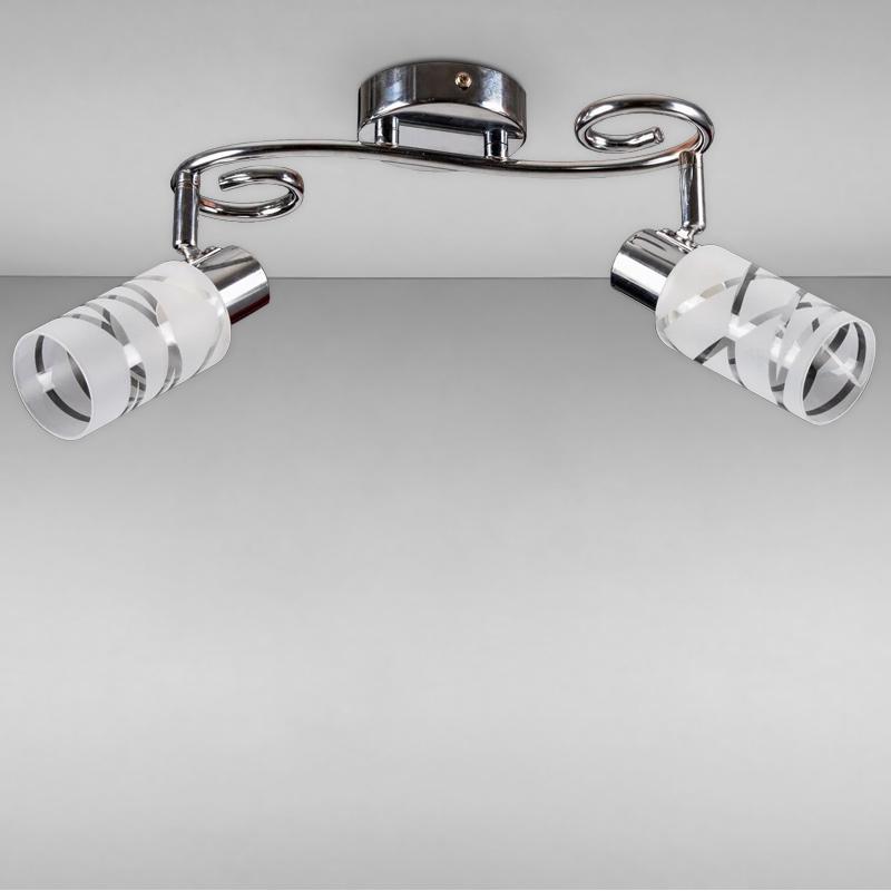 Люстра потолочная Light House SH-16036/2 CR на две лампы Хром