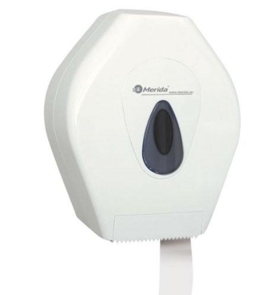 Тримач для туалетного паперу в рулонах Merida Mini Джамбо пластик