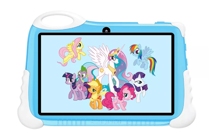 Планшет дитячий 7" DSK D02 із єдинорогом на Android (D02blue)