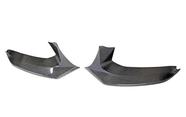 Накладки на бампер передний DDCarbon Flap V1 для BMW 5 G30/31 2017-2023 гг. натуральный карбон (137855)