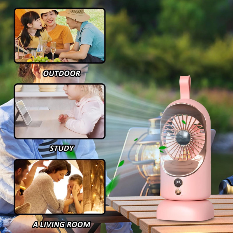 Вентилятор портативний F-5 USB (2619424864) - фото 6