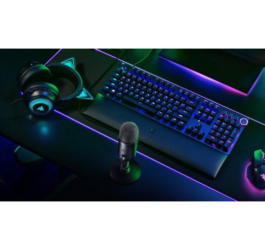 Микрофон проводной для подкастов Razer Seiren V2 X Черный - фото 4