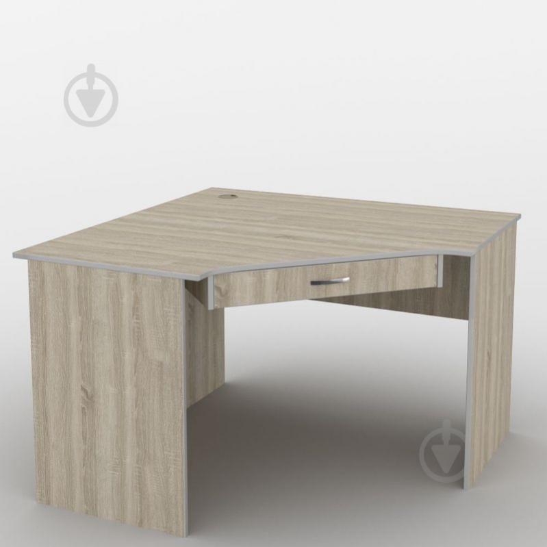 Письменный стол Тиса Мебель СМ-5/1 Ш.-1200мм Г.-1200мм Дуб сонома Письменный стол Тиса Мебель СМ-5/1 Ш.-1200мм Г.-1200мм Дуб сонома