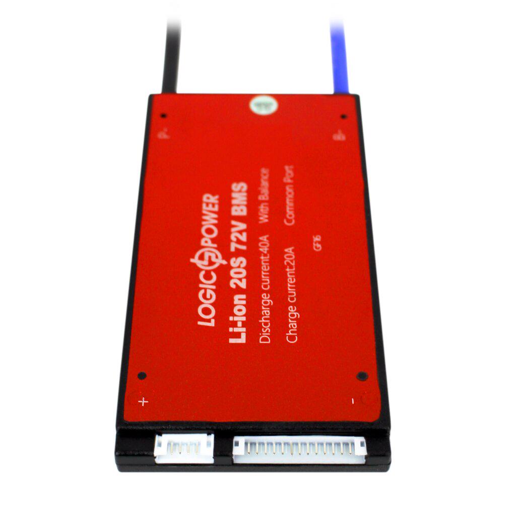BMS-контроллер АКБ LogicPower 72V 20S для Li-ion балансировки ячеек Dis 40A/Ch 20A (28798450) - фото 3 BMS-контроллер АКБ LogicPower 72V 20S для Li-ion балансировки ячеек Dis 40A/Ch 20A (28798450) - фото 3
